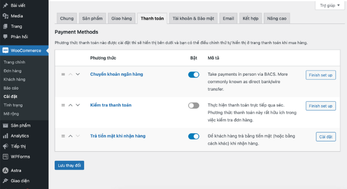 Tạo web bán hàng wordpress woocommerce - cài đặt - Phan Văn Cương - Tadola