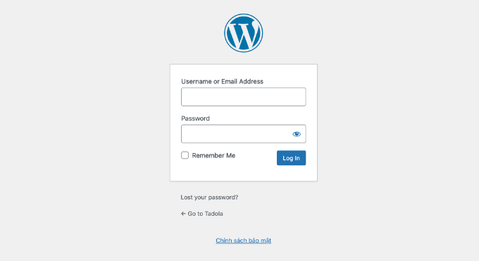 Trang-dang-nhap-tai-khoan-quan-tri-wordpress-Phan-Van-Cuong-Tadola